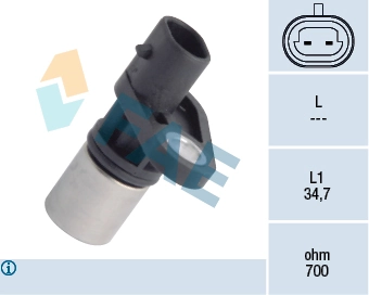 Sensor, crankshaft pulse