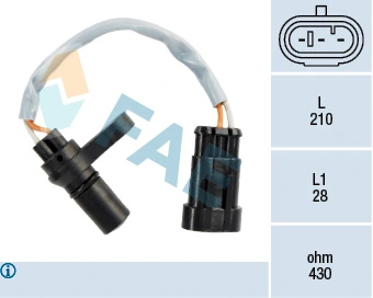 RPM Sensor, automatic transmission