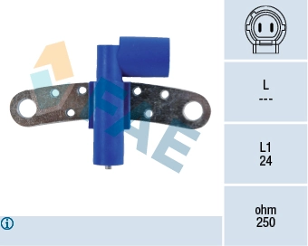 Sensor, crankshaft pulse