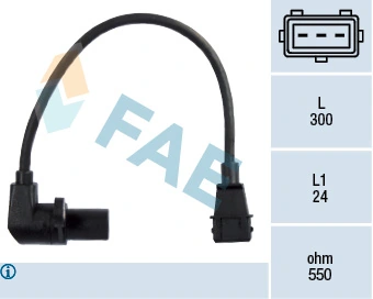 Sensor, crankshaft pulse