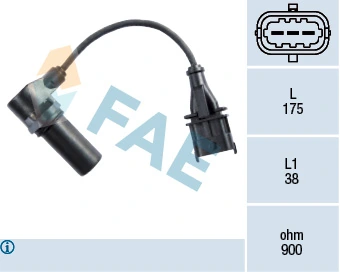Sensor, crankshaft pulse