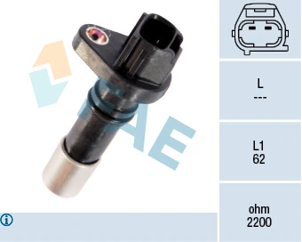 Sensor, crankshaft pulse