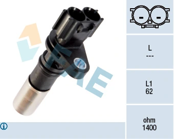 Sensor, crankshaft pulse