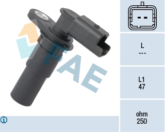 Sensor, crankshaft pulse