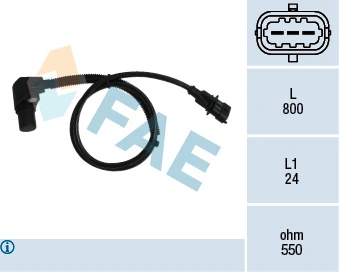 Sensor, crankshaft pulse