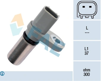 Sensor, crankshaft pulse