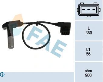 Sensor, crankshaft pulse