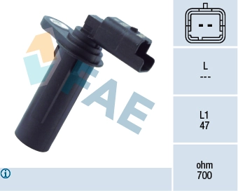Sensor, crankshaft pulse