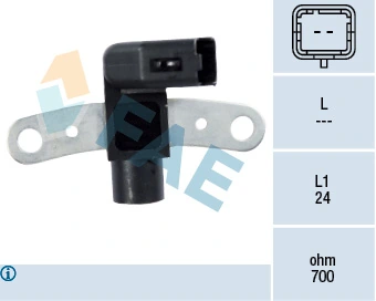 Sensor, crankshaft pulse