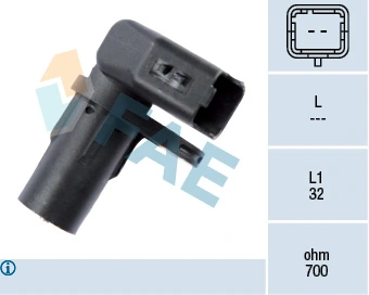 Sensor, crankshaft pulse
