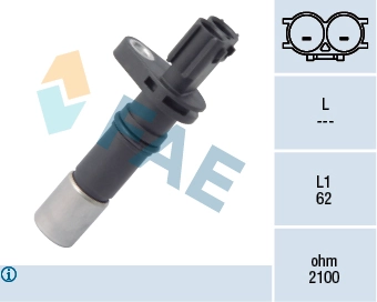 Sensor, crankshaft pulse