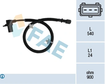 Sensor, crankshaft pulse