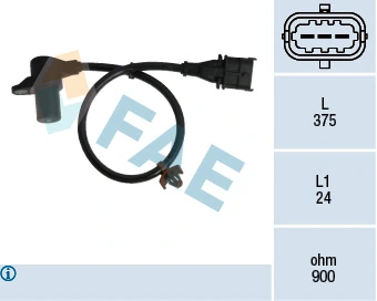 Sensor, crankshaft pulse