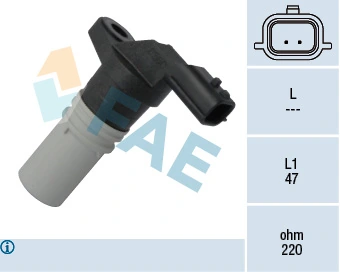 Sensor, crankshaft pulse