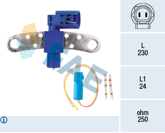 Sensor, crankshaft pulse