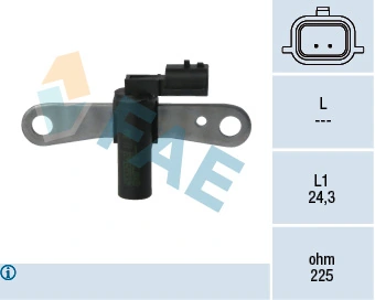 Sensor, crankshaft pulse