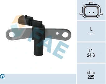 Sensor, crankshaft pulse