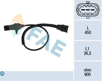 Sensor, crankshaft pulse