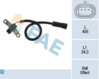 Sensor, crankshaft pulse