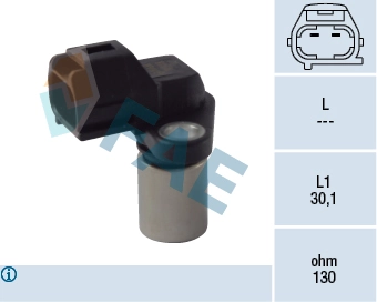 Sensor, crankshaft pulse