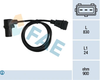 Sensor, crankshaft pulse