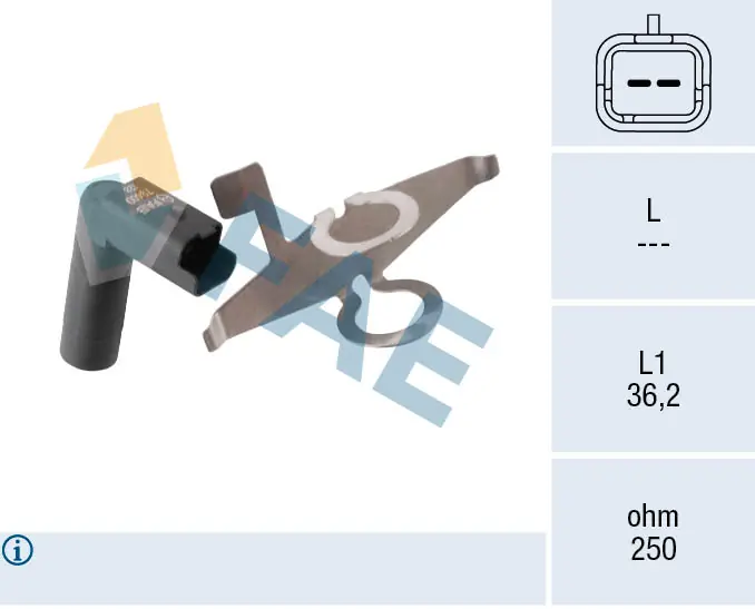 Sensor, crankshaft pulse