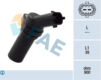 Sensor, crankshaft pulse
