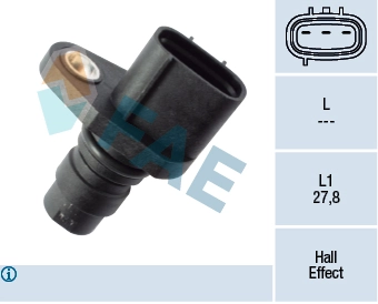 Sensor, crankshaft pulse