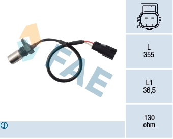Sensor, crankshaft pulse