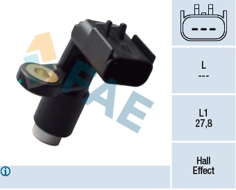 Sensor, crankshaft pulse