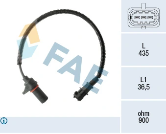 Sensor, crankshaft pulse