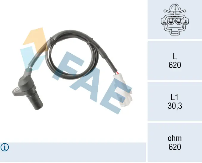 Sensor, speed/RPM