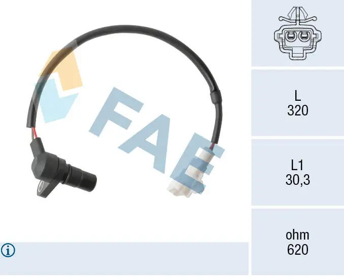 Sensor, speed/RPM