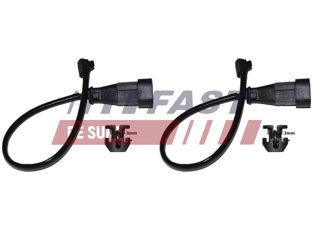 Warning Contact, brake pad wear