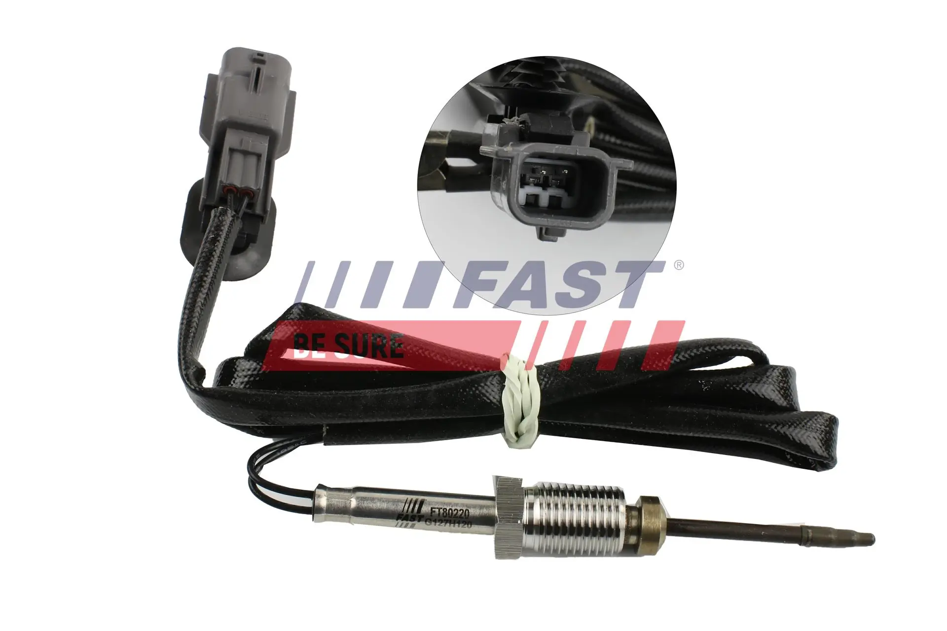Sensor, exhaust gas temperature