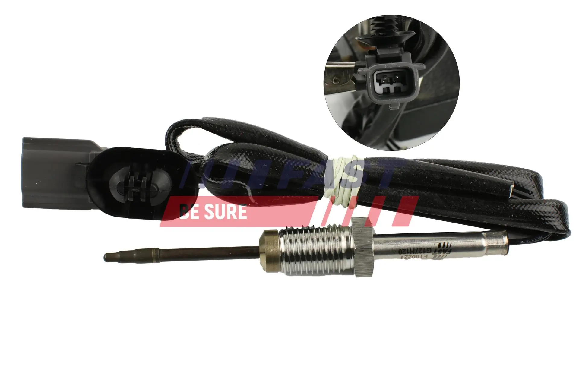 Sensor, exhaust gas temperature