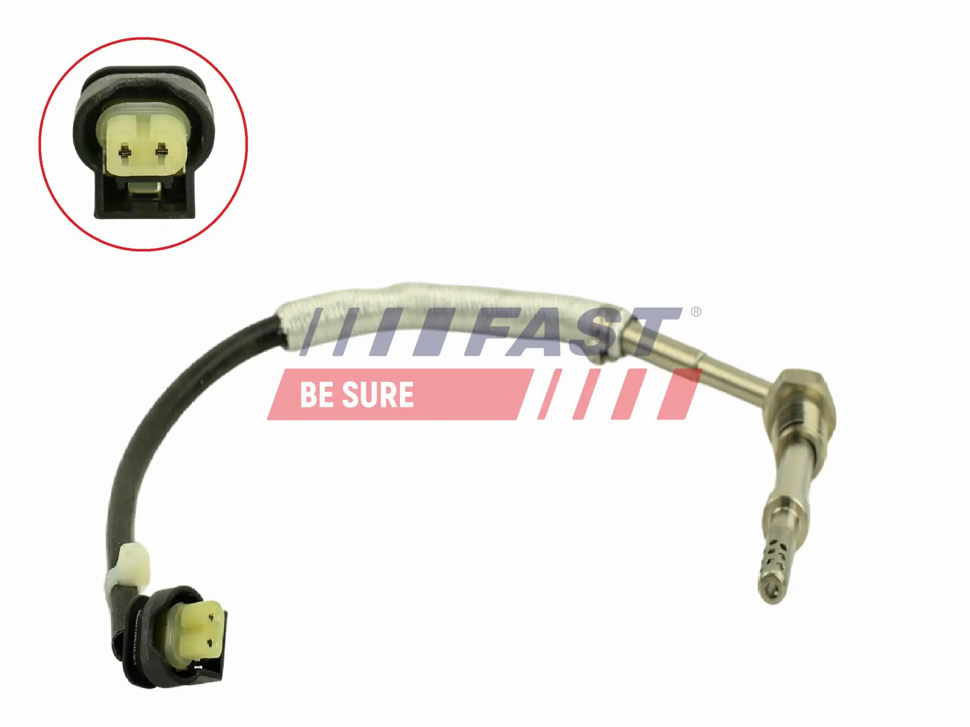 Sensor, exhaust gas temperature