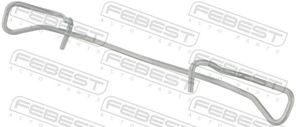 Spring, disc brake pad