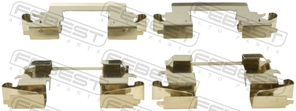 Accessory Kit, disc brake pad