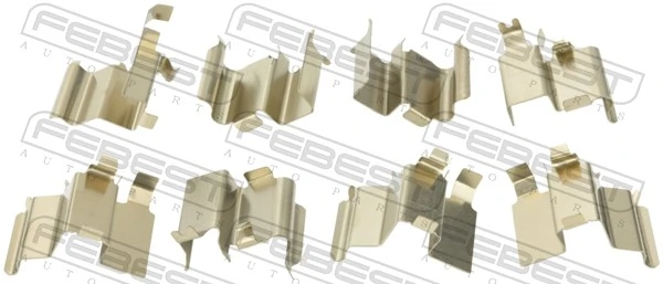 Accessory Kit, disc brake pad