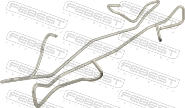 Spring, disc brake pad