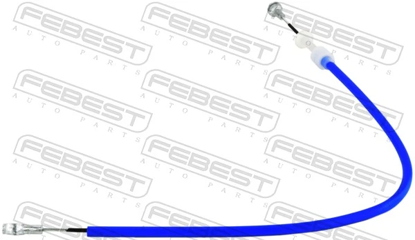 Cable, heater flap