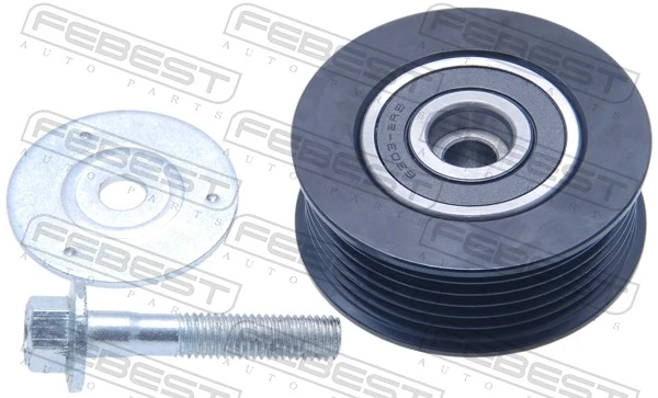 Deflection/Guide Pulley, V-ribbed belt