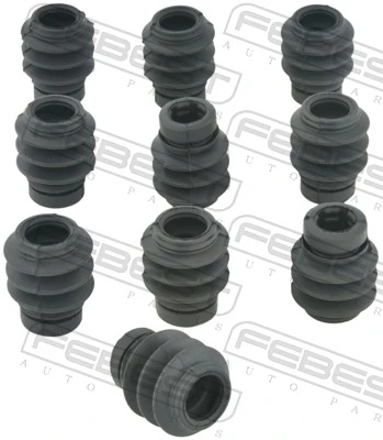 Bellow, brake caliper guide