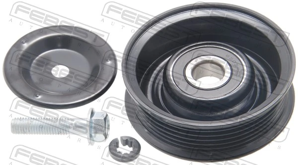 Deflection/Guide Pulley, V-ribbed belt