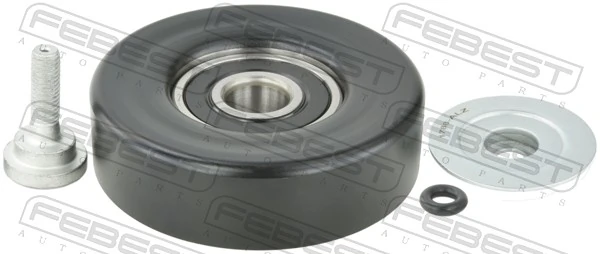 Deflection/Guide Pulley, V-ribbed belt