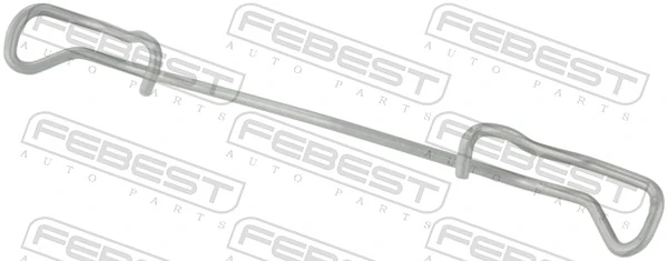 Spring, disc brake pad