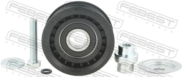 Deflection/Guide Pulley, V-ribbed belt