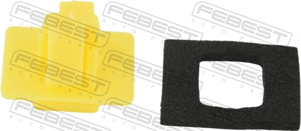 Clip, trim/protection strip