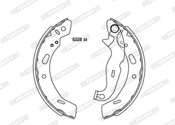 Brake Shoe Set